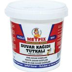 Metfix Ovalit Duvar Kağıdı Yapıştırıcısı - Sıvı 1 kg - Şeffaf Donar