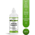 Metil Red (Metil Kırmızısı) Indikatör Solüsyonu 100 ml - Miktar