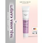Metin Akay Cosmetics Metin Akay Kozmetik Anti-Aging Yüz Kremi Hyaluronik Asit ve Vitamin Kompleksi Tüm Cilt Tipleri İçin