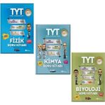 Metin TYT Fen Bilimleri ( Fizik , Kimya , Biyoloj)Soru Bankası Seti 3 Kitap