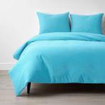 Metinev %100 Pamuk Saten 6 Parça Renk ve Ölçü Seçeneklipremium Nevresim Takımı - Turkuaz - 220 x 240 cm