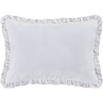 Metinev %100 Pamuk Saten Yastık Kılıfı – 2’li Set - Gümüş - 50 x 70 cm