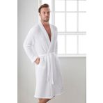Metinev Bay Pike Bornoz Beyaz Xl