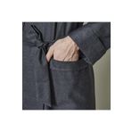 Metinev Kaşmir Erkek Bornoz Antrasit L/Xl
