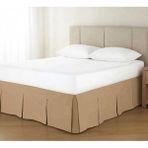 Metinev Metin Ev Premium Baza Eteği Su Itici Leke Tutmaz Düğme Detaylı - Bej - 140 x 200 cm