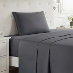 Metinev Tek Kişilik %100 Pamuk Çarşaf – Lastikli & Lastiksiz – Farklı Renk ve Boyut Seçenekleri - Açık Mavi - 160 x 220 cm