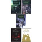 Metis Yayıncılık J.R.R. Tolkien 5 Kitap Set ( Yüzüklerin Efendisi 3 Kitap + Hobbit + Silmarillion )