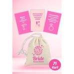Metranya Bekarlığa Veda Partisi Kart Oyunu 71 Kart Bride To Be Sohbet ve Görev Soru Seti Gelin Nedime Düğün