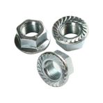Metrik 10 mm 50 Adet Pullu Flanşlı Somun