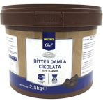 Metro Chef Bitter Damla Çikolata (%70 Kakao 2.5 Kg) - 2,5 kg