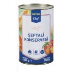 Metro Chef Şeftali Konservesi 4250 G