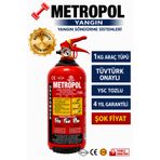 METROPOL 1 kg yangın söndürme cihazı, yangın söndürme tüpü, yangın tüpü, yangın söndürücü, yangın