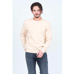 Metropolitan Erkek Bisiklet Yaka Sweatshirt L Bej 1954970469925