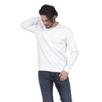 Metropolitan Erkek Bisiklet Yaka Sweatshirt L Beyaz 1954970469840