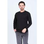 Metropolitan Erkek Bisiklet Yaka Triko Kazak 6242000 Siyah - XXL