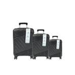 Metropolitan Sdr 102 Pp Valiz Seti - Büyük + Orta + Kabin Boy - Siyah
