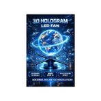 Metsatek 3D Hologram LED Fan 60CM - Siyah