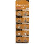 Mettzchrom Ag3 LR41 384 L736 1.5V Alkaline Düğme Pil 10'lu - 10 Adet