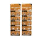 Mettzchrom Ag3 LR41 384 L736 1.5V Alkaline Düğme Pil 20'li