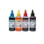 Mettzchrom Canon G1411 - G2411 - G3411 - G3411 - G4411 - G1410 - G2410 - G3410 - G4410 Uyumlu 4 Renk 4x100 ml Mürekkep