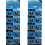 Mettzchrom LR44 AG13 A76 357A SR44SW 1.5 Volt Alkalin Oyuncak Pili 20'li Tek Kullanımlık