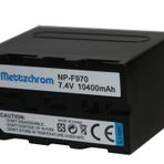 Mettzchrom NP-F970 Batarya Sony Video Kamera ve LED Uyumlu 10400mAh Batarya