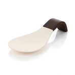 Meturas Ahşap ve Silikon Kaşık Tutucu | Doğal Akasya + Dayanıklı Silikon, Mutfak Organizer | Kaşıklık – 22 × 10 × 3,9 cm Estetik ve Dekoratif