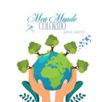 Meu Mundo Colorido - Livro para Colorir: 50 Ilustrações Divertidas para Estimular a Criatividade, Coordenação Motora e a Diversão Longe das Telas!