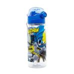 Meva Batman Baskılı Kilitlenebilir Askılı Sızdırmaz Pipetli Su Matarası 500 ML