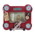 Mevafa Dekoratif Metal Çerçeve Uçak Temalı Vintage Hediyelik