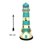 Mevafa Dekoratif Metal Deniz Feneri Kumbara Vintage Biblo Hediyelik