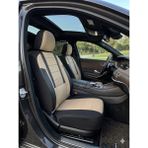Mevas Veloce Bej Siyah Serisi Lada Vega Koltuk Kılıfı Tam Set - Tüm Yıllar - Bej - Siyah
