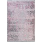 Mevlana Bazaar Inspiration 0650a 80 X 300 Gri-Pembe Modern Makine Halısı