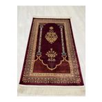 MEVLANA BAZAAR İpek Seccade Özel Seri Bordo