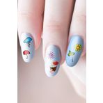 Mevsimler Tırnak Dövmesi, Tırnak Tattoo, Nail Art, Tırnak Sticker