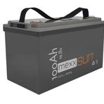 Mexxsun 12.8 V 100 AH 1280 WH Lityum Akü