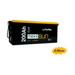 Mexxsun 12.8 VOLT-200AH Lifepo4 Lityum Akü