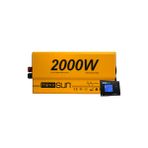 Mexxsun 12V Volt - 2000w Watt Tam Sinüs Şarjlı UPS Inverter - 220v Çevirici