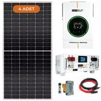 Mexxsun 4 Kw Hazır Solar Enerji Paketi Lityum Depolamalı