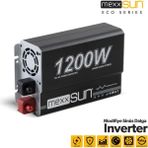 Mexxsun Modifiye Sinus 12V 1200W Inverter Alüminyum Kasa ile Güvenli Enerji Dönüşümü