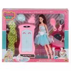 Mey İthalat® 02453 Cindy Doll Dolaplı Makyaj Masalı Bebek -Oydaş Oyuncak