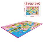 Mey İthalat® 05-732 Oyun Halısı Prenses 150X100 Cm