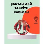 Mey İthalat® 1200A Takviye Kablosu Araç Acil Yardım 2 Metre Güçlü Maşa