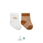 Mey İthalat® 2'Li Big Heart Penye Soket Çorap 10117 Hardal