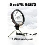 Mey İthalat® 3 Ayaklı El Projektörü 360 Derece Avcı Projektörü Tekne Projektör 426427