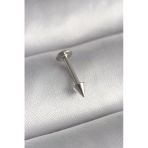 Mey İthalat® 316L Çelik Gümüş Renk Çivi Model Piercing