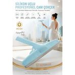 Mey İthalat® 34 Cm Silikon Uçlu Profesyonel Cam Çekçek - Tasarım Estetiği Ve Kusursuz Temizlik 723197 Vitrin