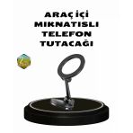 Mey İthalat® 360° Dönebilen Katlanır Manyetik Araç Telefon Tutucu – Magsafe Uyumlu, Kompakt Ve Şık Tasarım