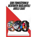 Mey İthalat® Akıllı Saat 1.5 Inç Amoled Ekran Çift Kordonlu Gps Nfc Uyumlu
