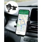 Mey Ithalat® Araç Havalandırma Telefon Tutucu 360 Derece Döner Otomatik Kilitli Stand